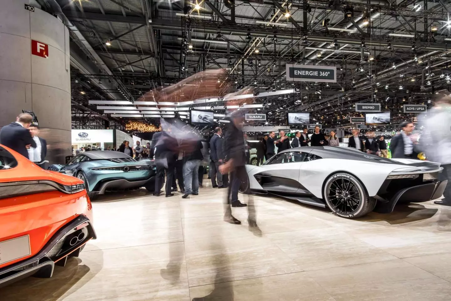 Aston Martin stand Geneva