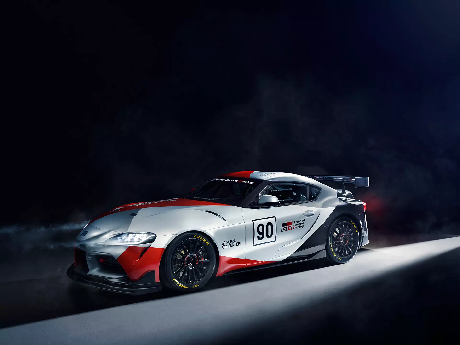 Toyota GR Supra GT4 тұжырымдамасы 2019 ж