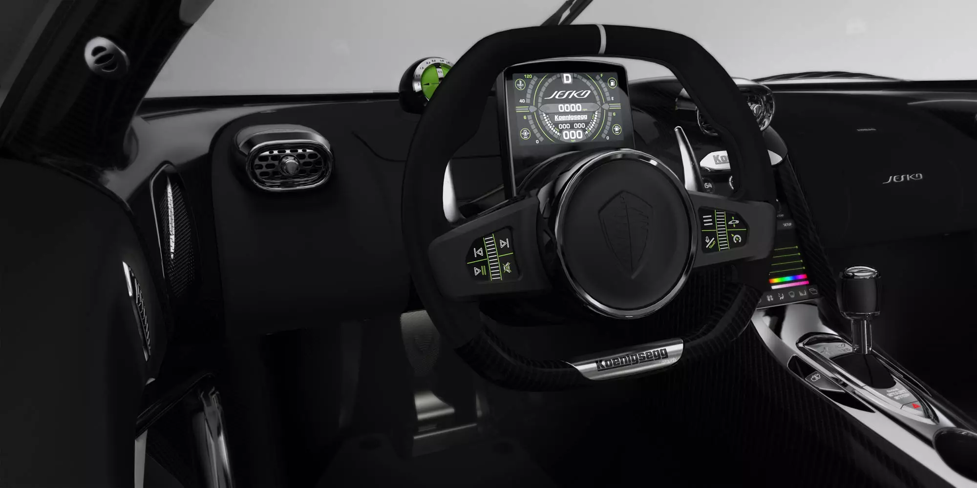 Koenigsegg Jesko interieur