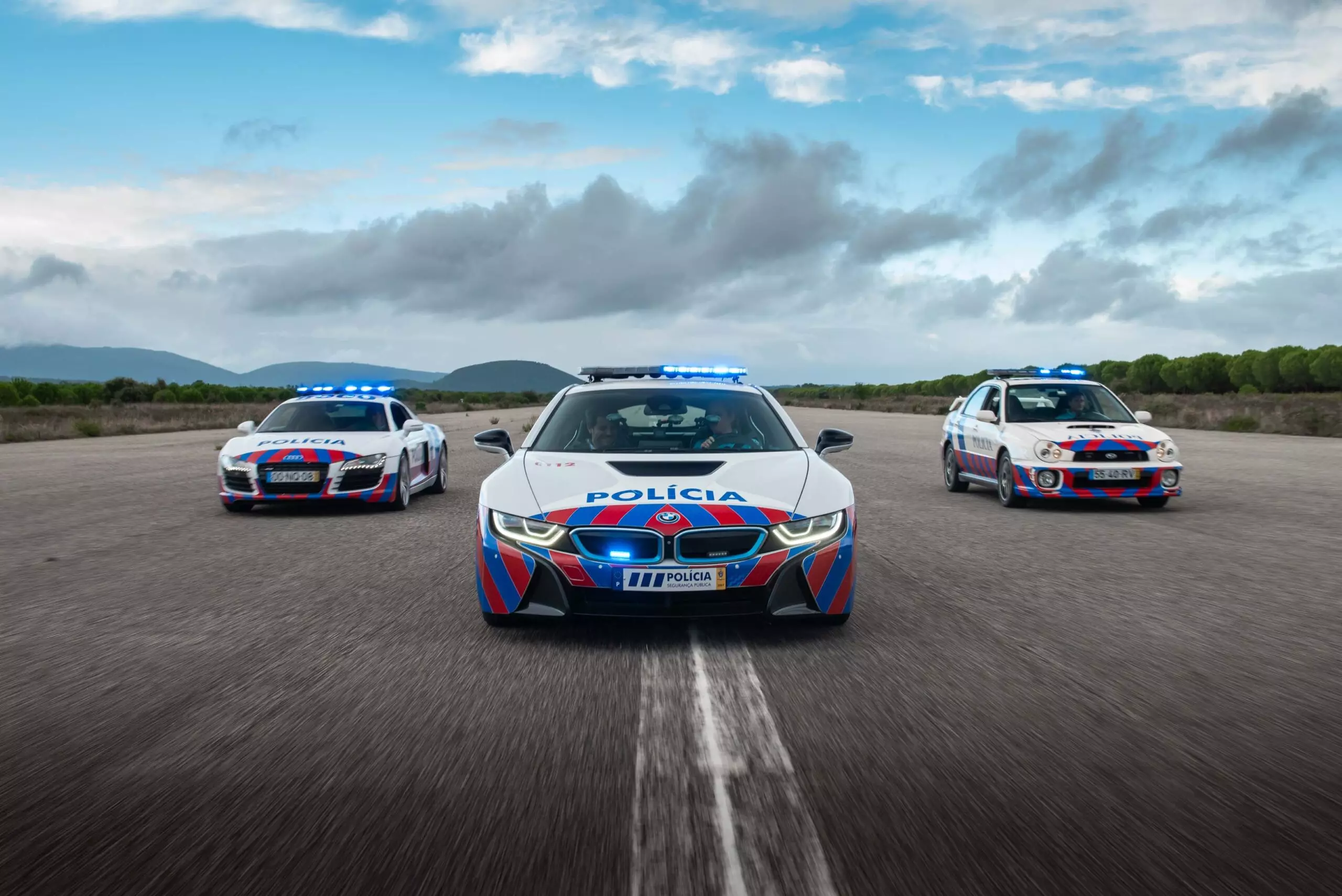 BMW I8 PSP၊ Subaru Impreza၊ Audi R8