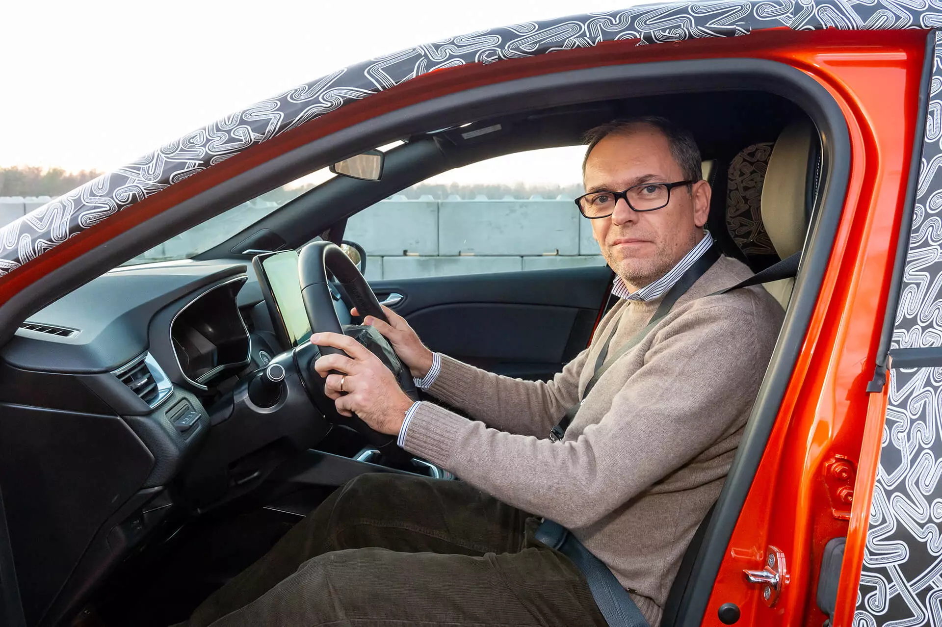 Renault Clio 2019, Francisco Mota za kierownicą