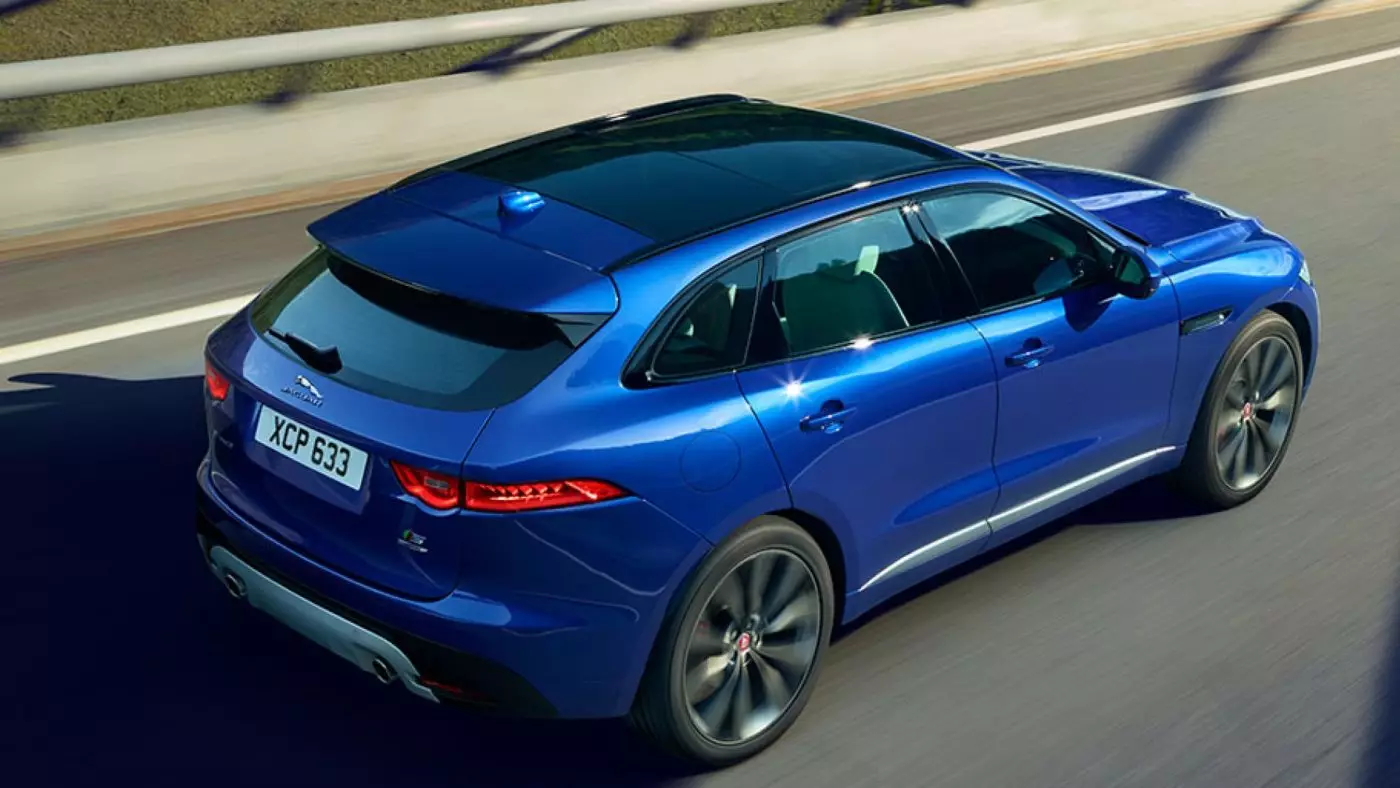 Jaguar J-Pace. Ny marika britanika dia manamafy ny filokana amin'ny SUV 6711_1