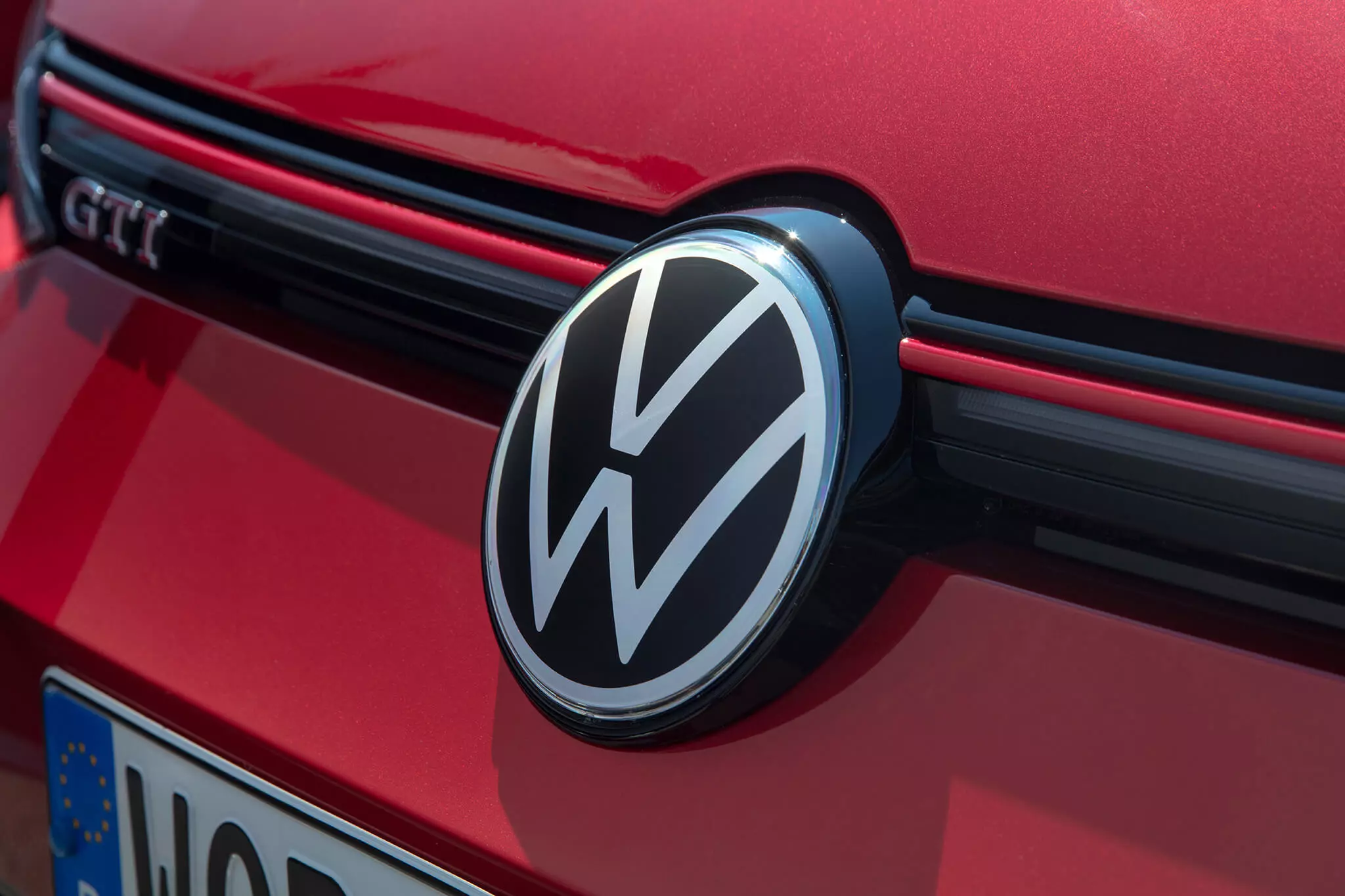 VW symbol detalj