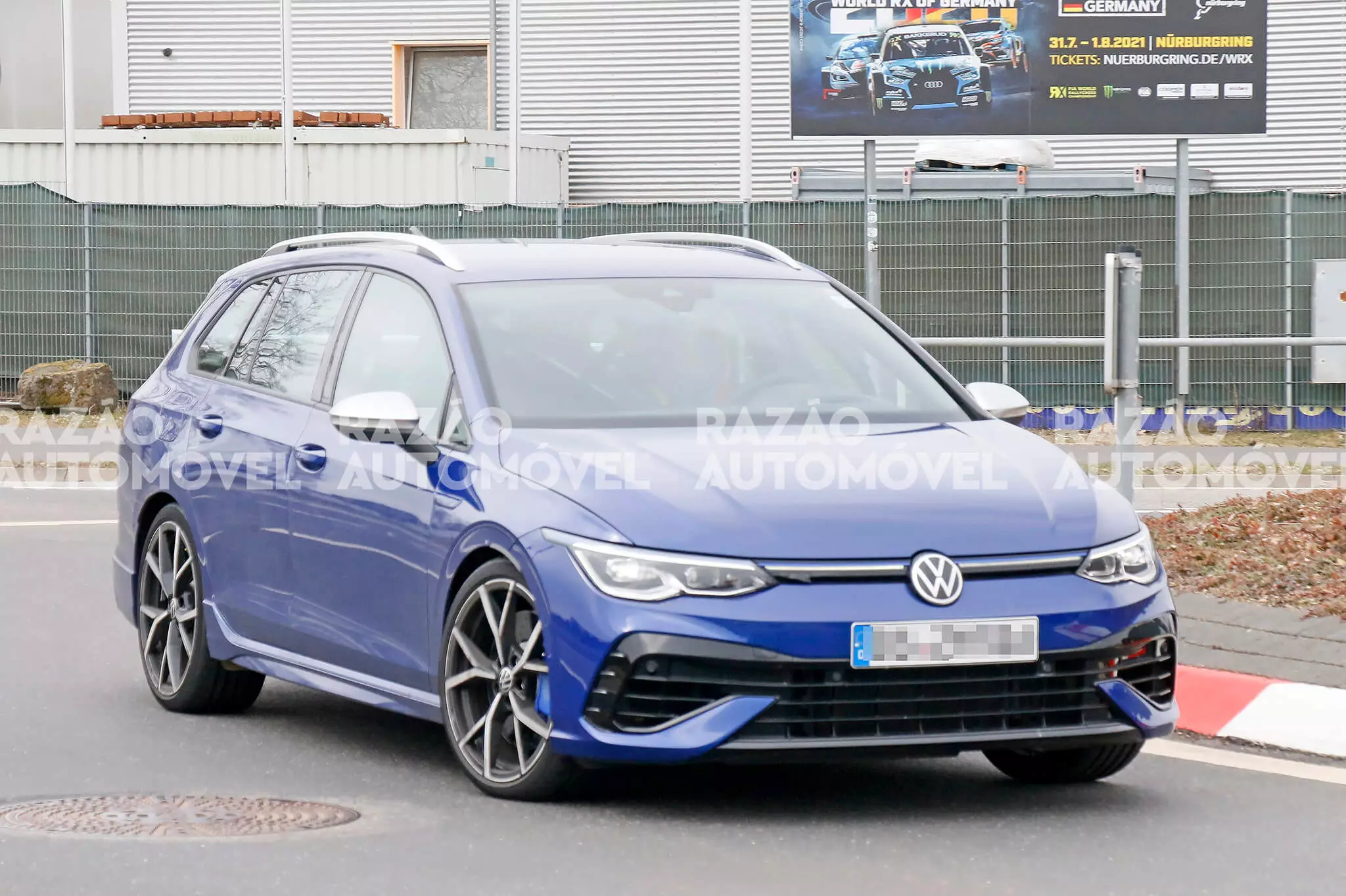 Špijunske fotografije Volkswagen Golf Variant R