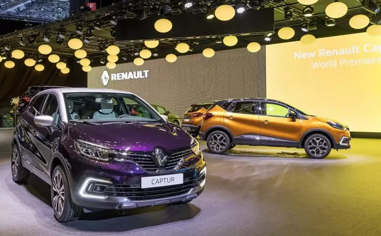 Энэ бол шинэчлэгдсэн Renault Captur 