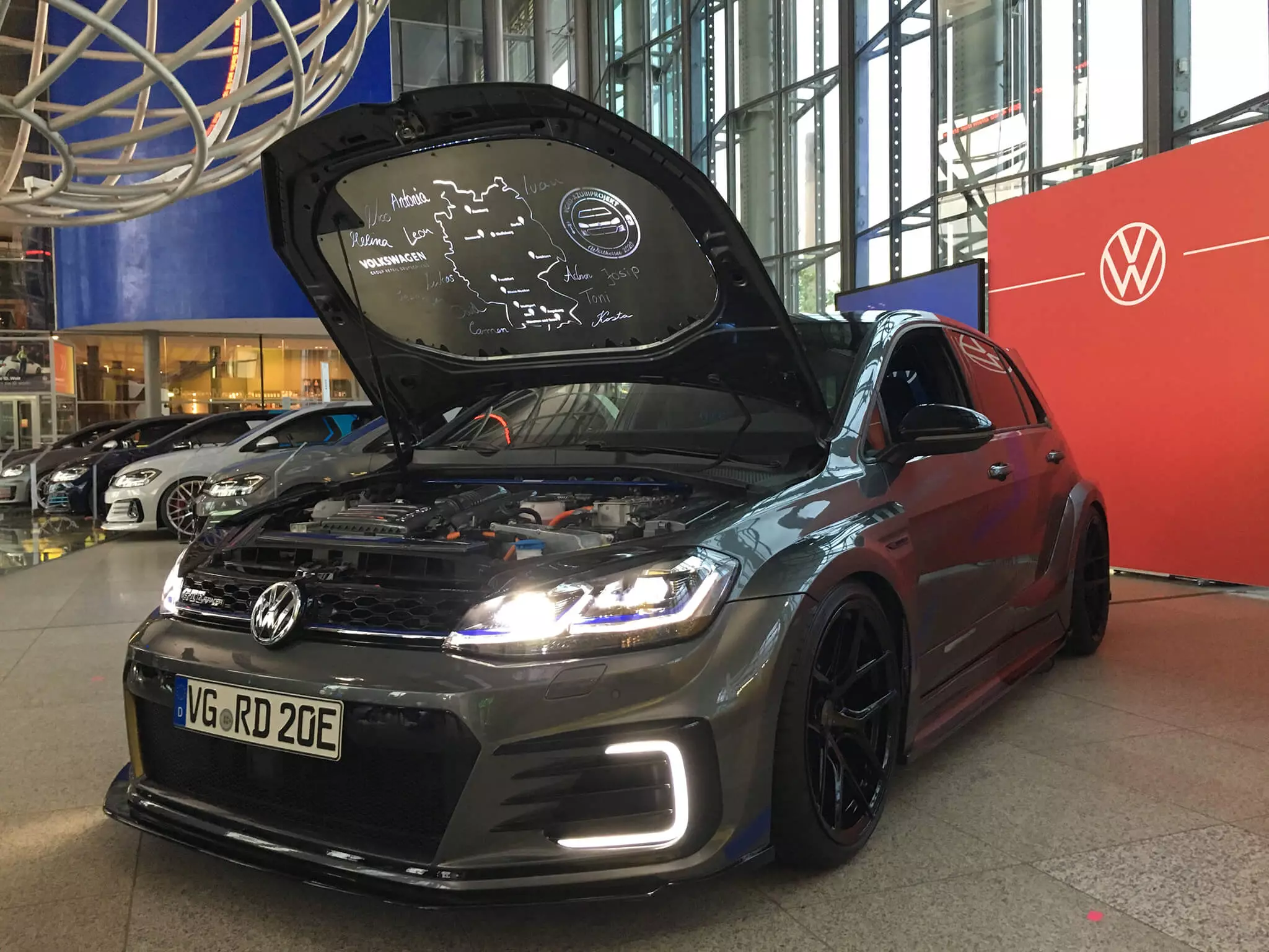 Volkswagen Golf GTE HyRacer 2020, Вертерзее