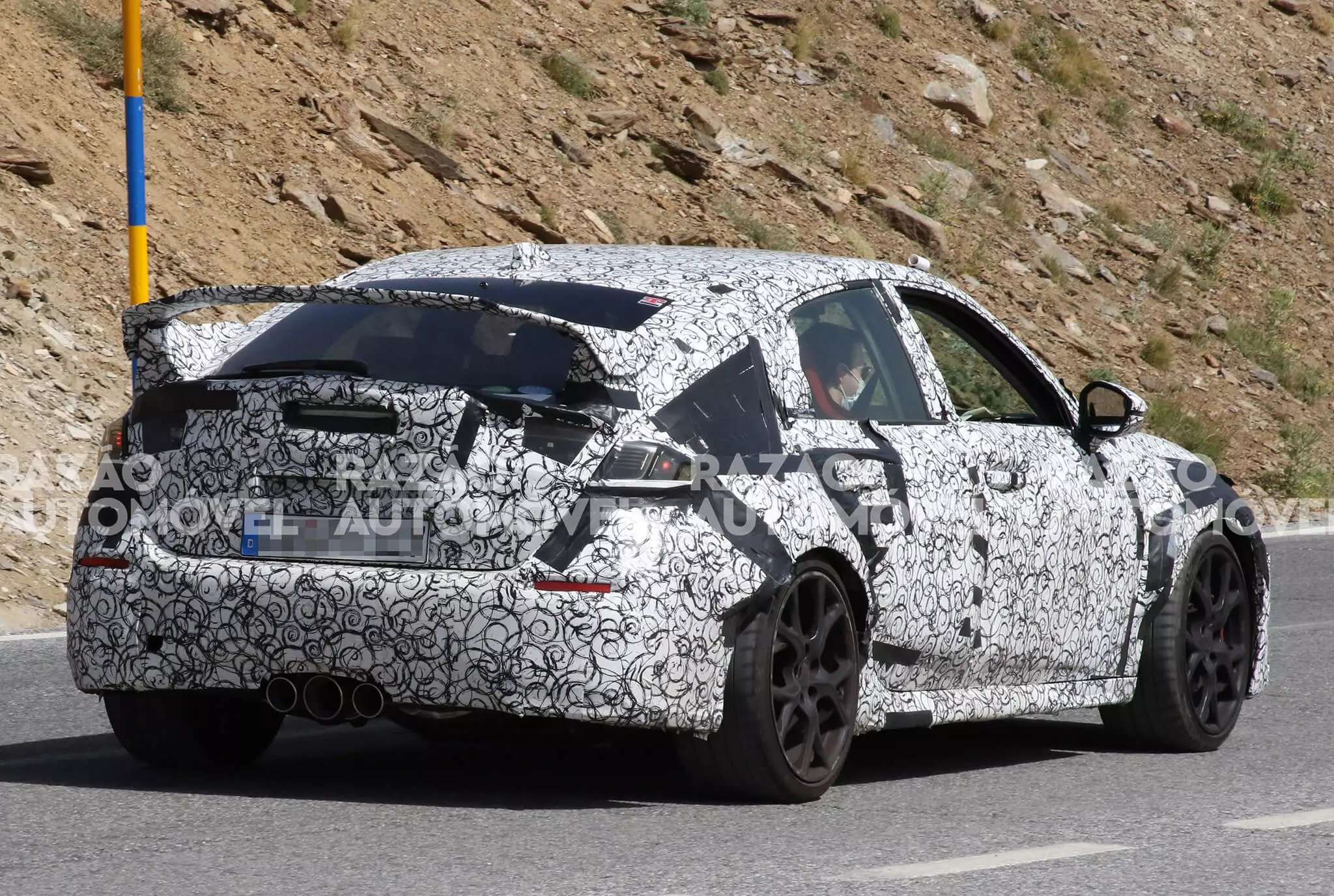 Honda Civic Type R Spy Photos