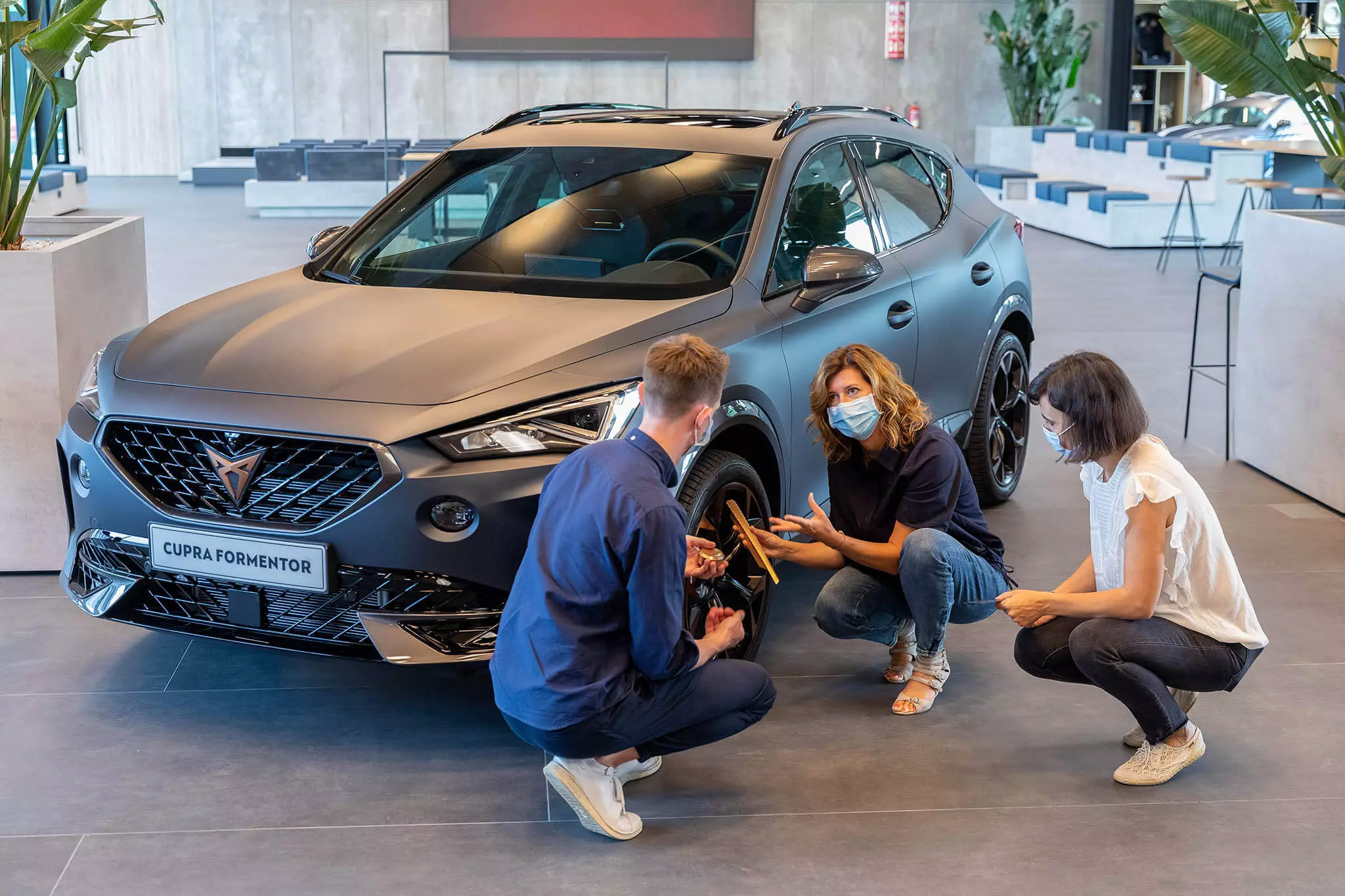 Francesca Sangalli, chef för färger och material på SEAT och CUPRA