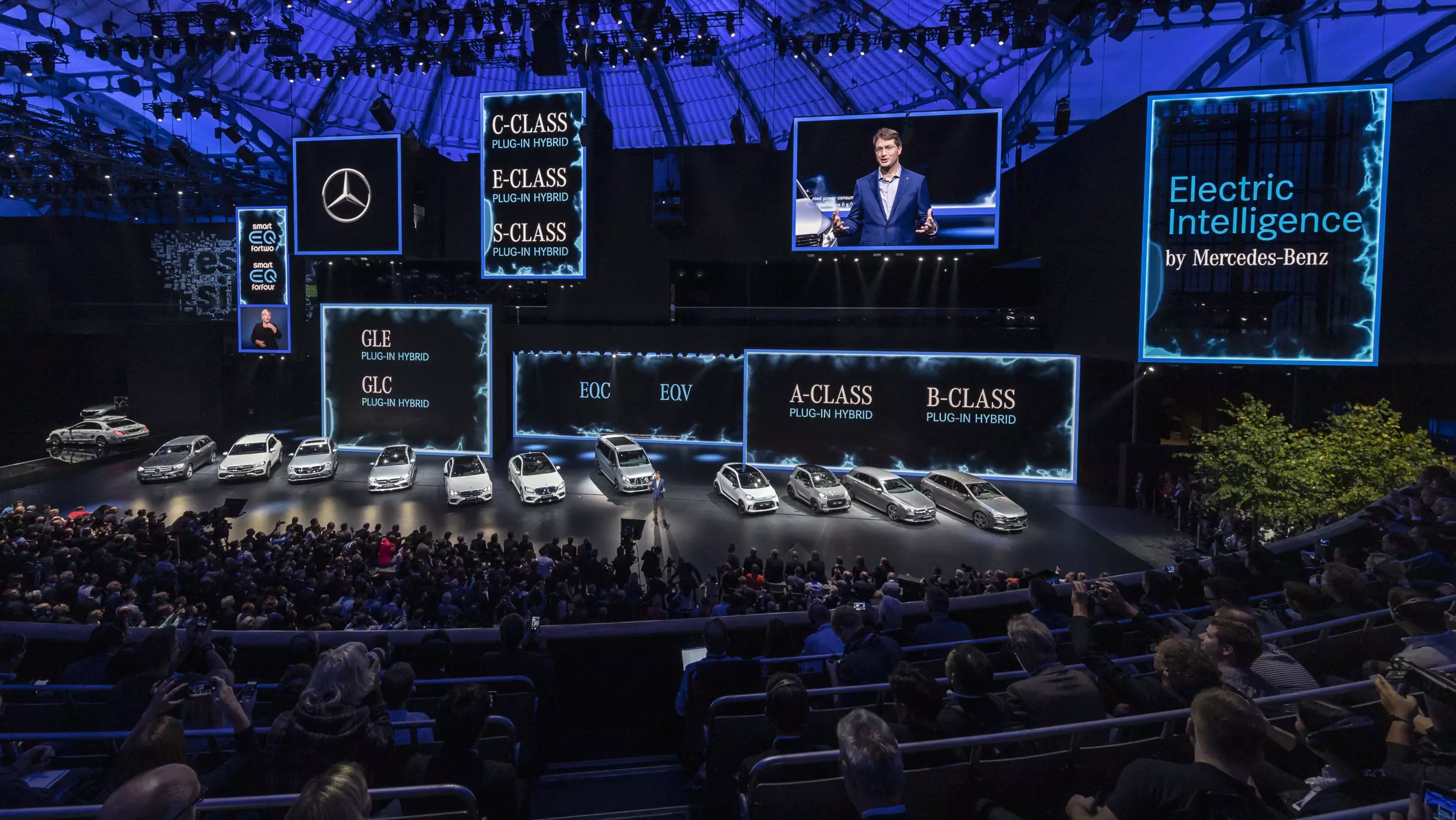 Mercedes-Benz, konferencija za novinare u Frankfurtu 2019