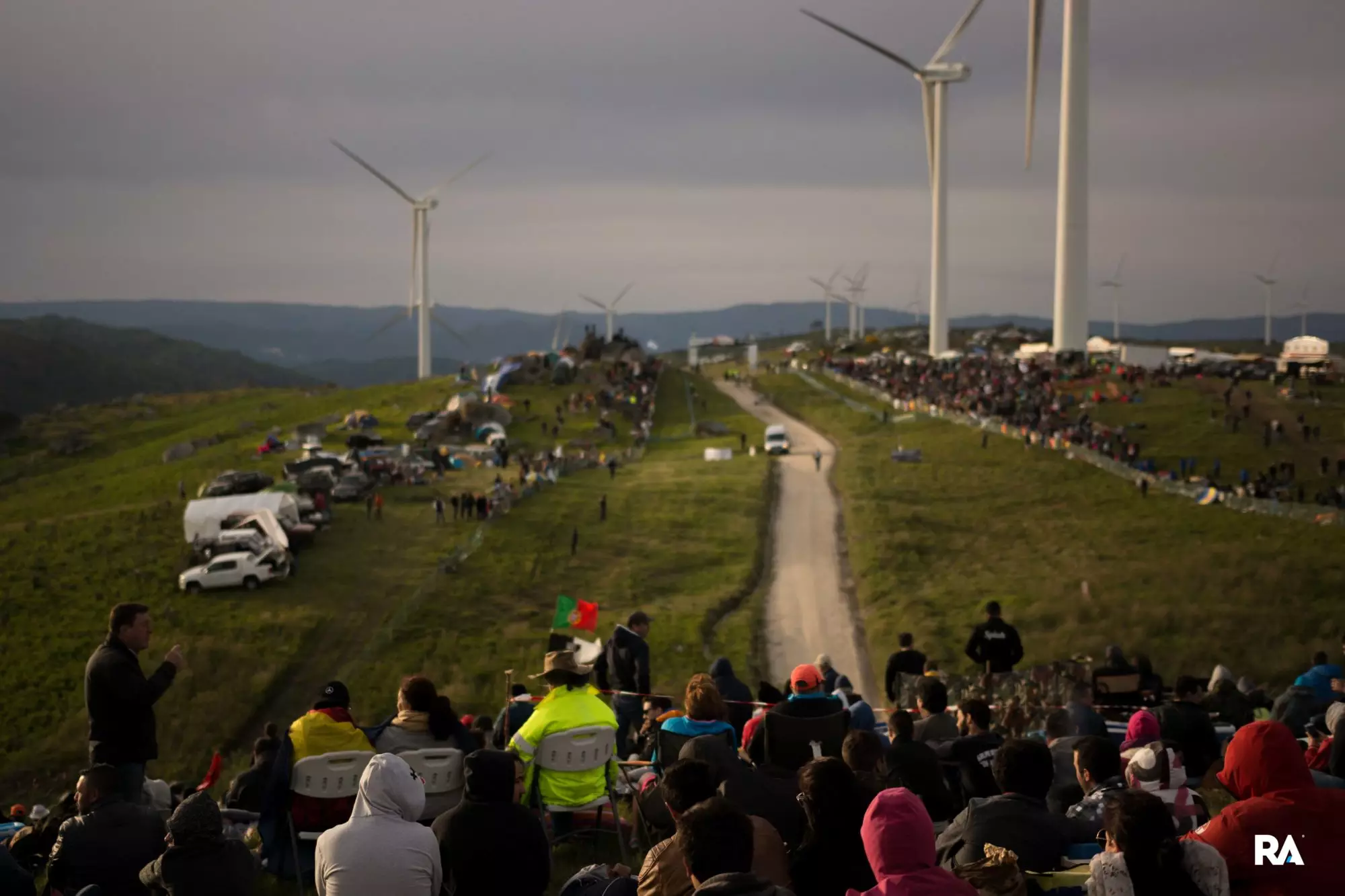 Opći pogled na Fafe rally dionicu