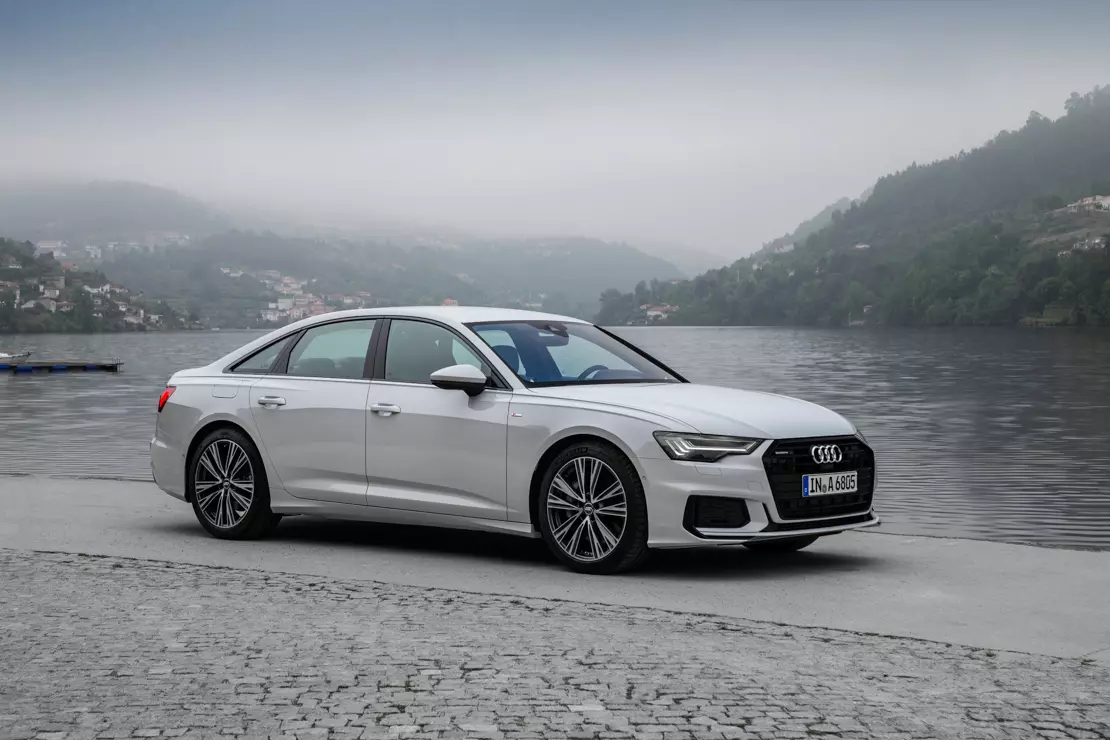 Me Audi A6-a nû (nifşa C8) li Portekîzê ceriband. Bandorên pêşîn 7540_4