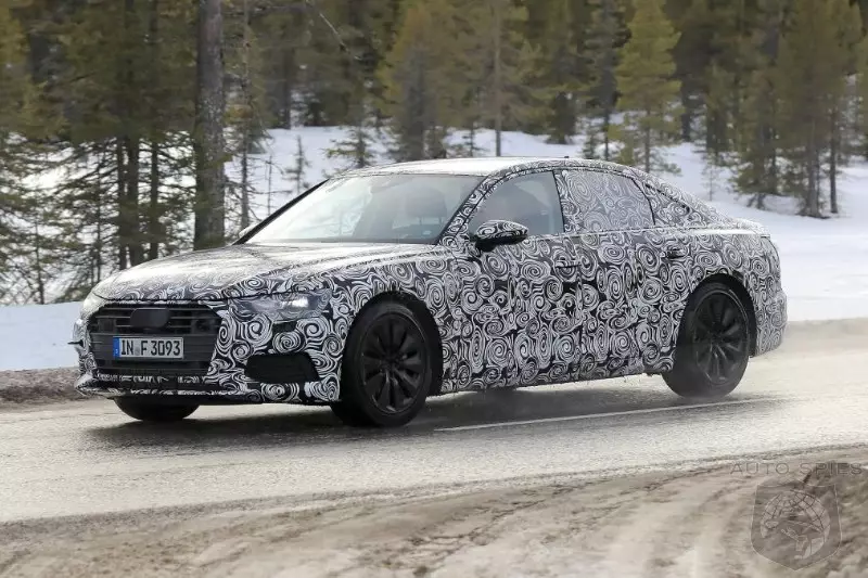 Audi A6 prototype 2018