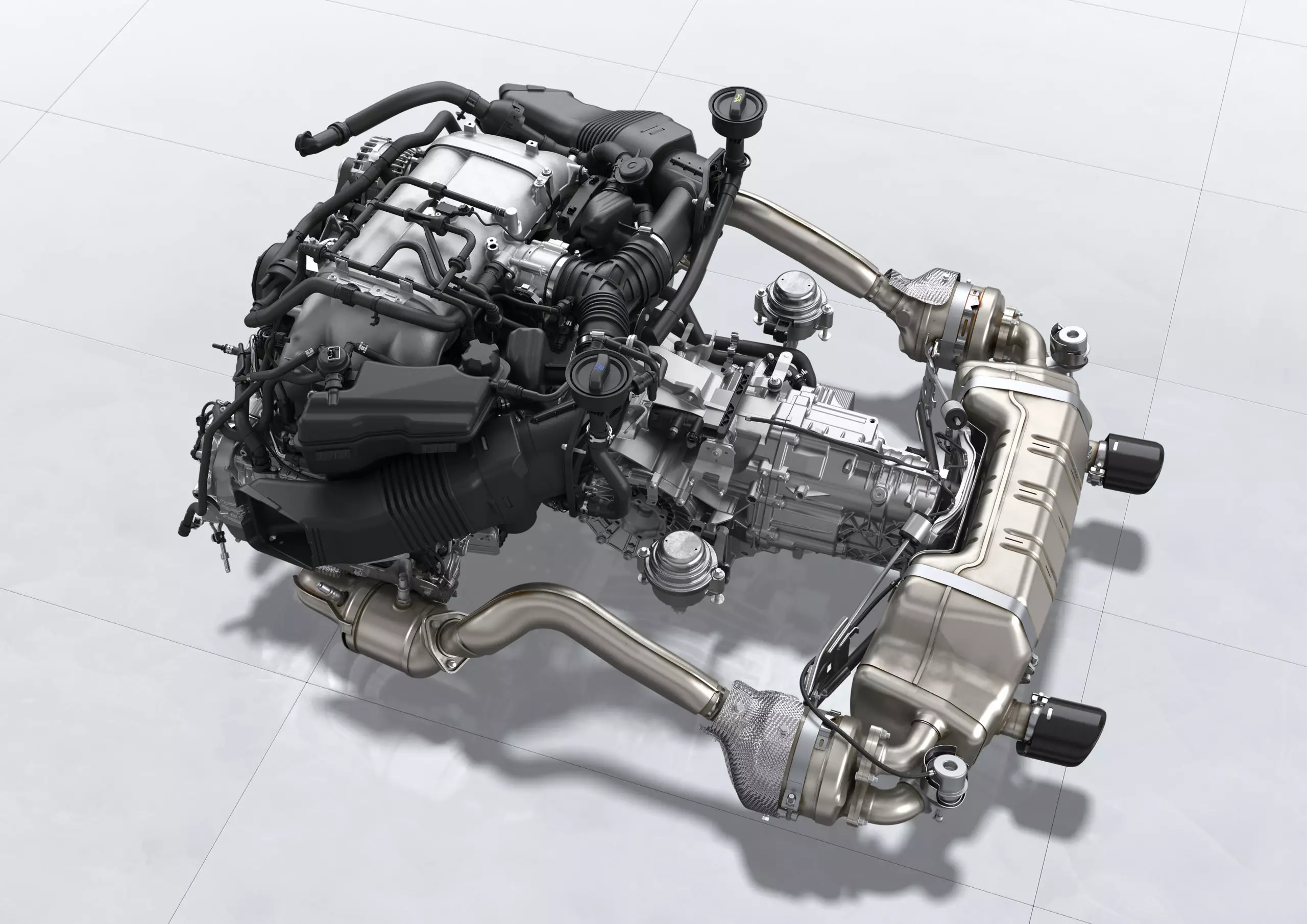 Porsche 718 Cayman GT4 ва 718 Spyder Engine