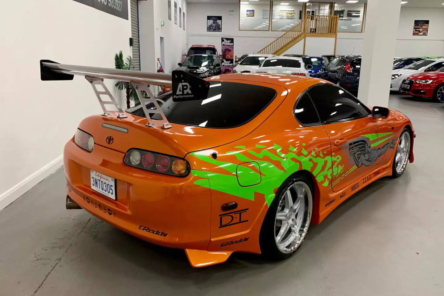 Toyota Supra Paul Walker-ის რეპლიკა