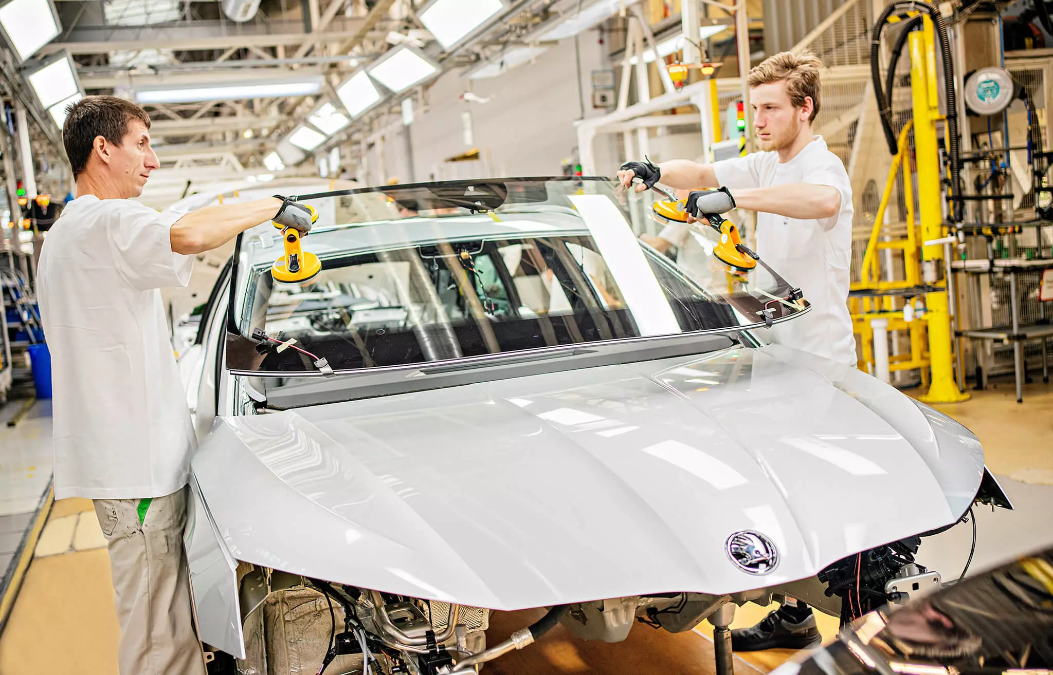 Skoda Octavia Production Line