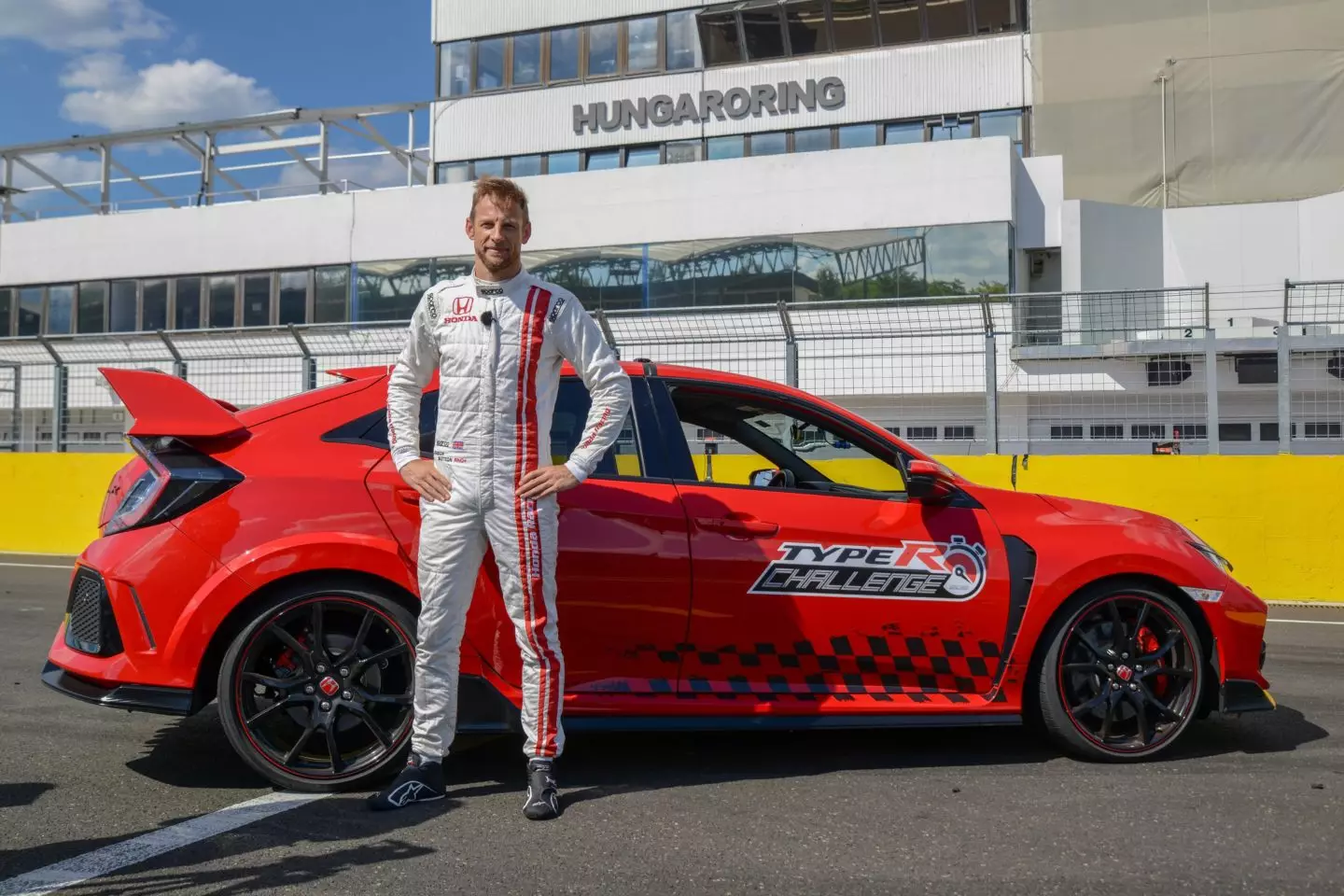 Civic Type R Jenson Button Hungaroring 2018 թ