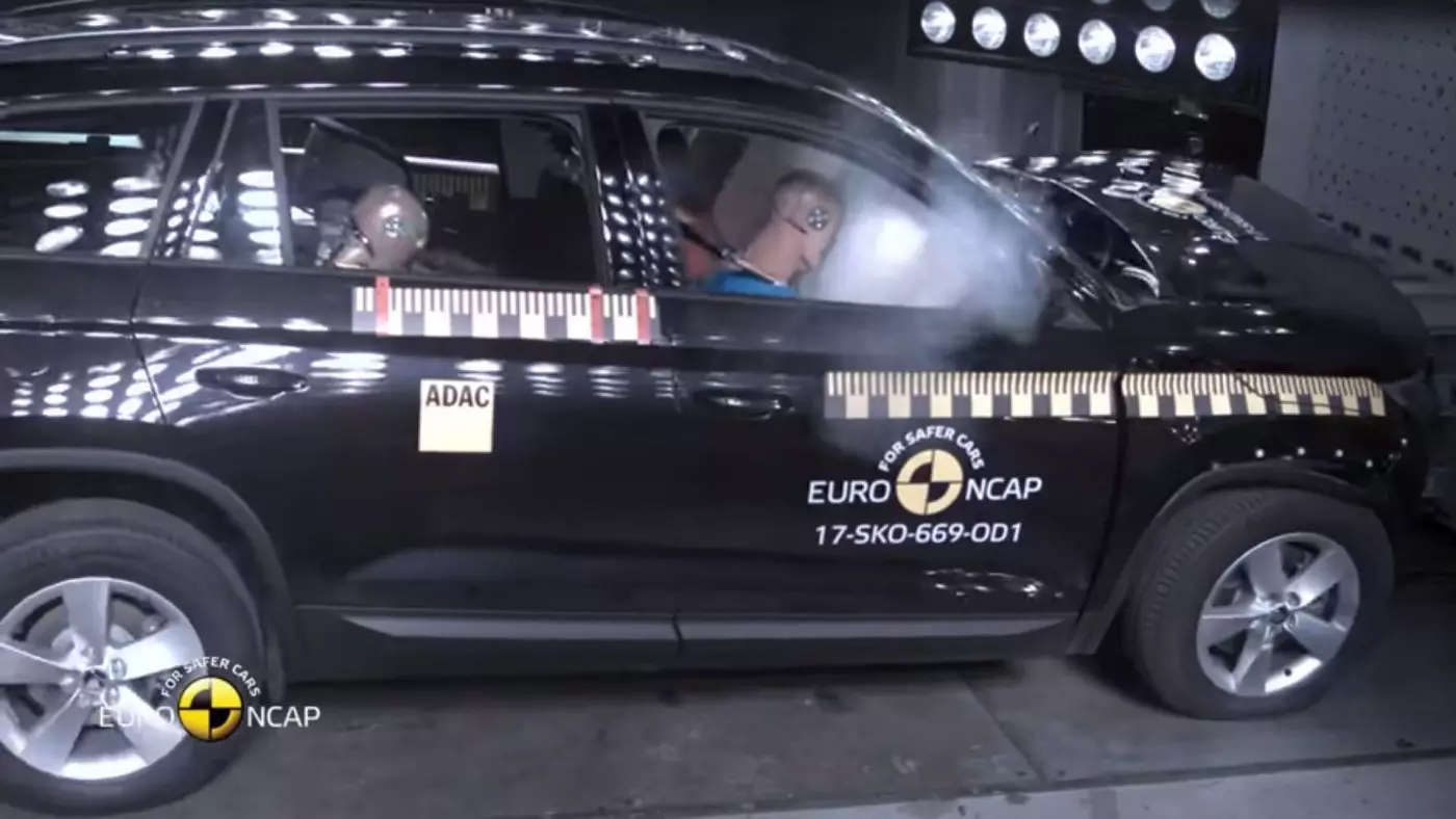 2017 Skoda Kodiaq Euro NCAP පරීක්ෂණය