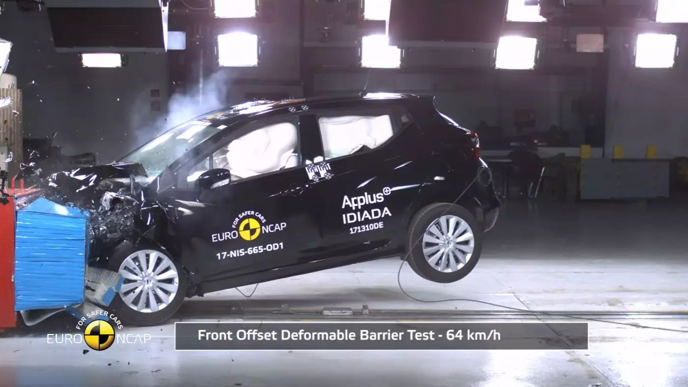 2017 Nissan Micra Euro NCAP pagsubok