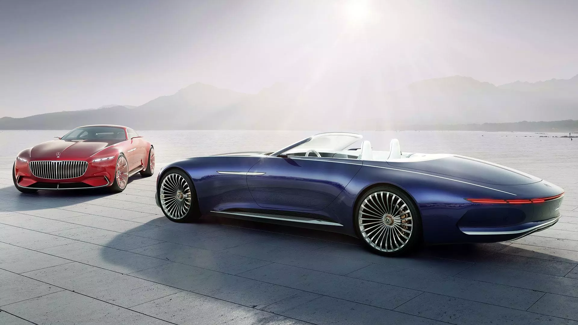 Vision Mercedes-Maybach 6 Cabriolet và Coupé