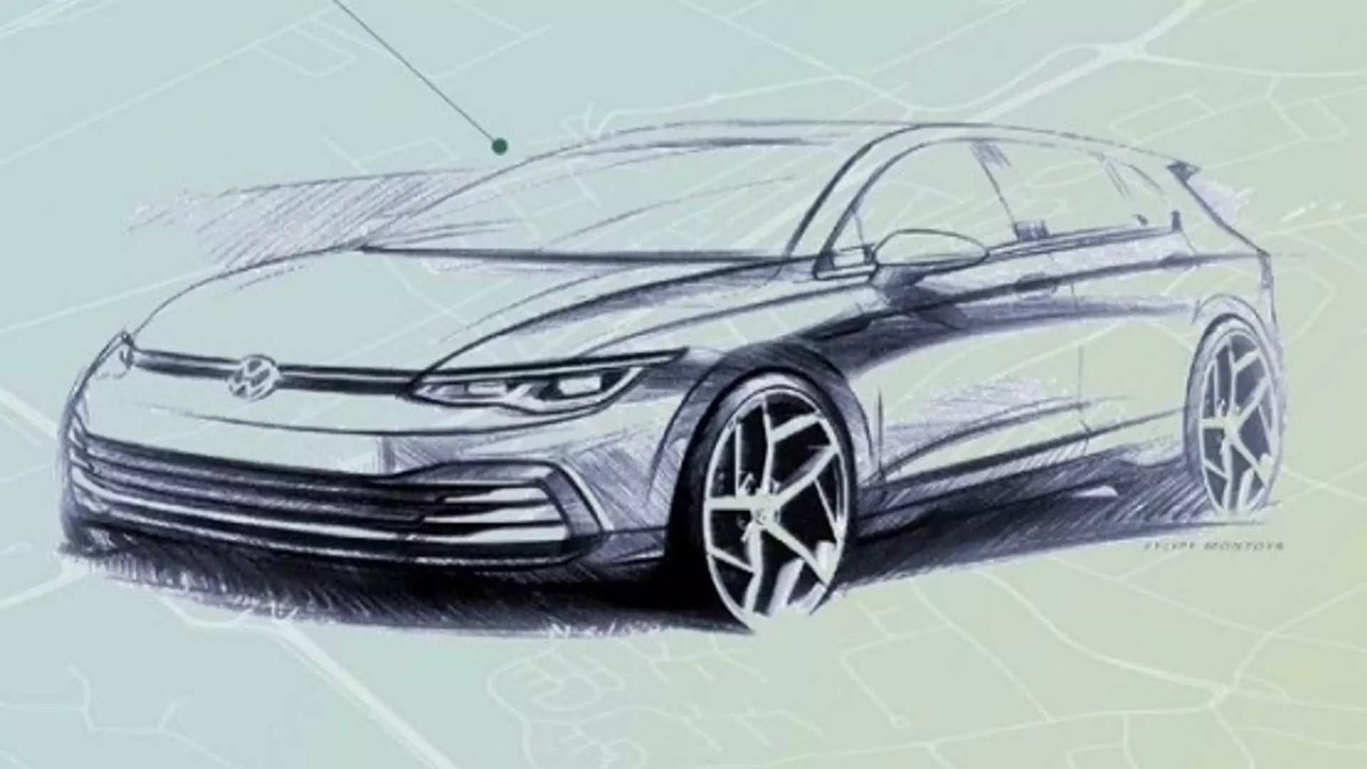 Volkswagen Golf al aire libre