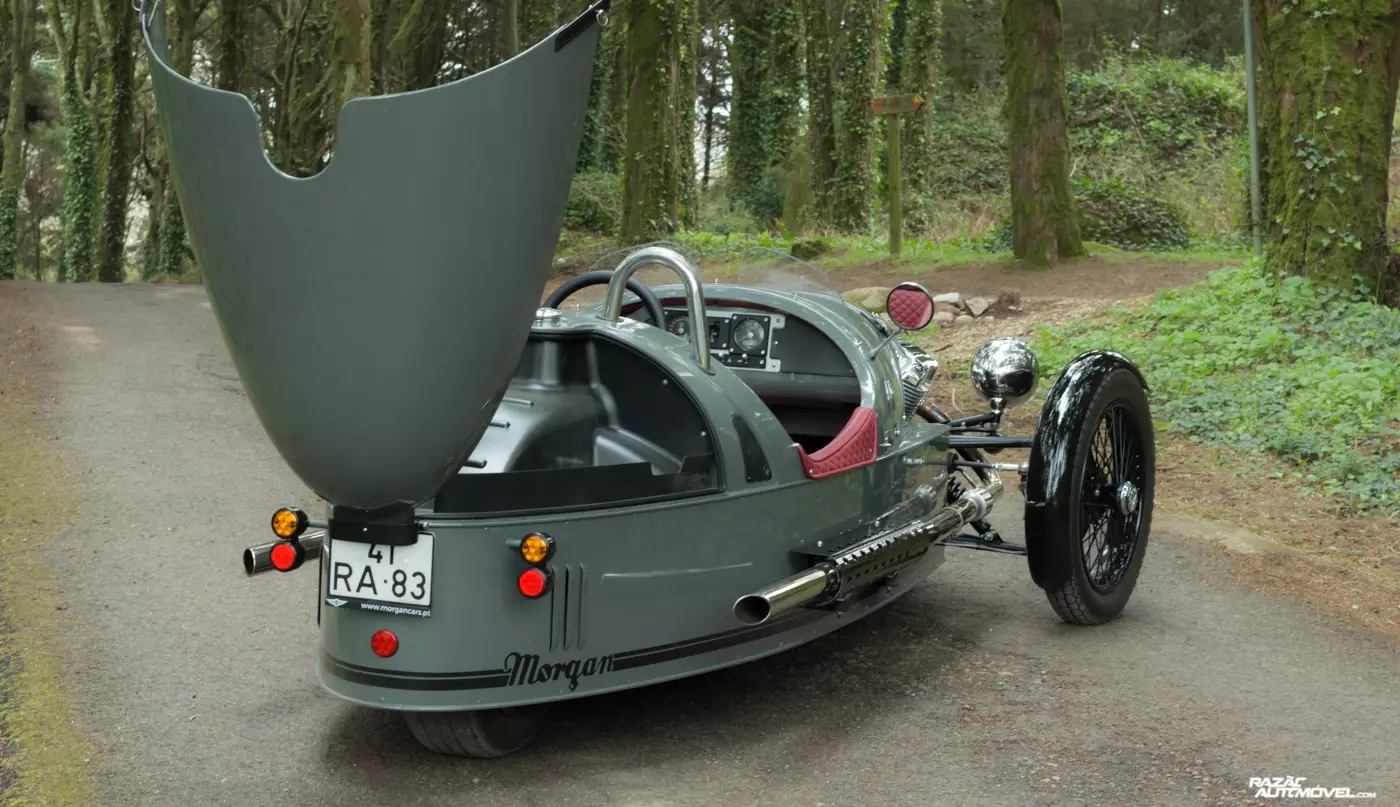 We hebben al met de Morgan 3 Wheeler gereden: super! 8711_7