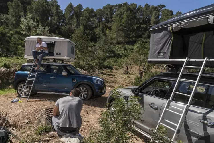 Заборавете на караваните. Ајде да одиме на кампување... со Mini Countryman? 9028_1