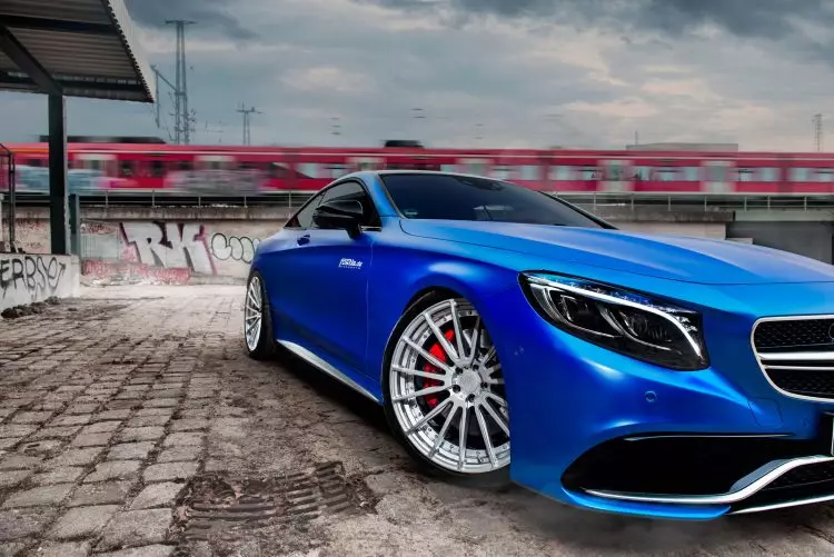 Fostla Mercedes-AMG S63 S Coupé ning «hardkor» versiyasini taqdim etadi 9105_1