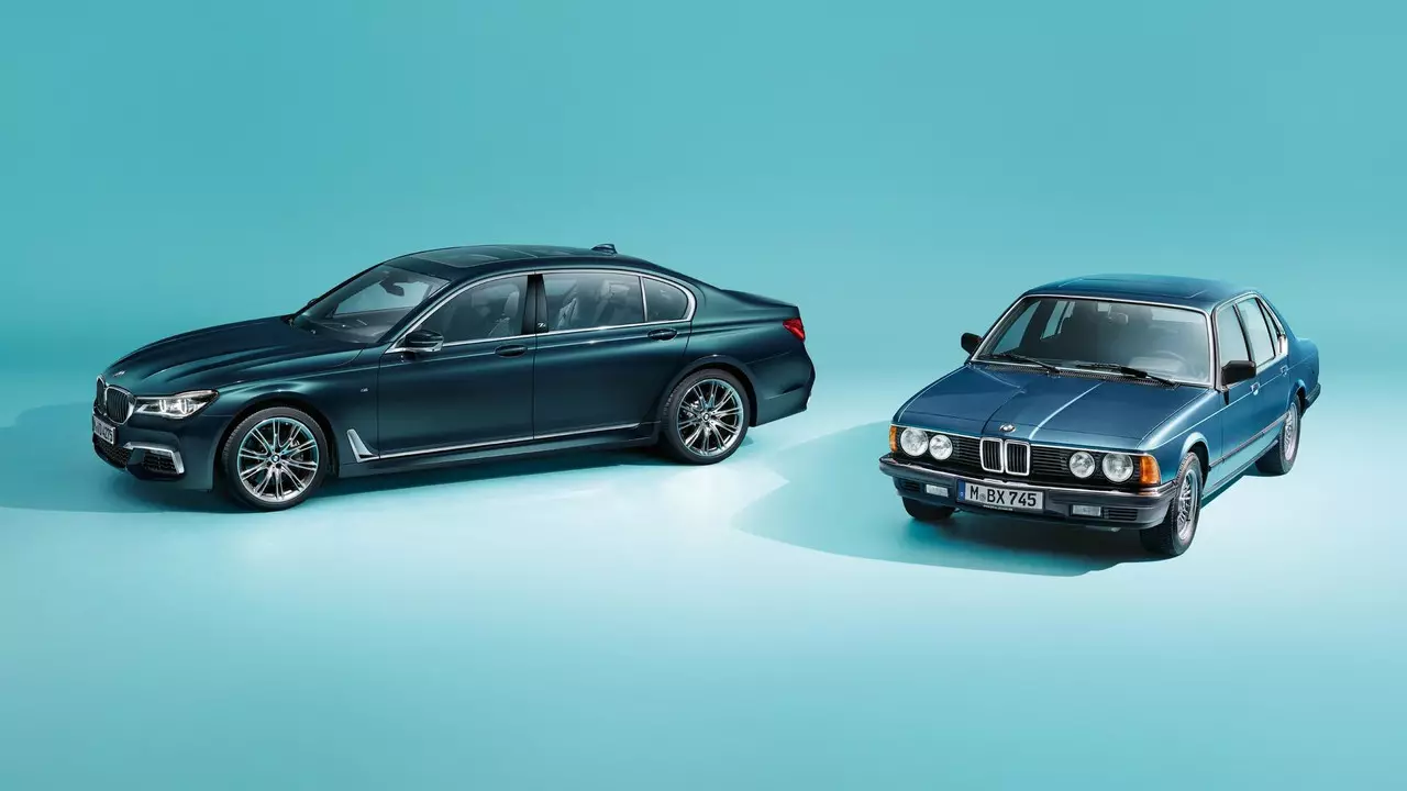 BMW 7 Series Toleo la 40 Jahre pamoja na BMW 7 Series E23