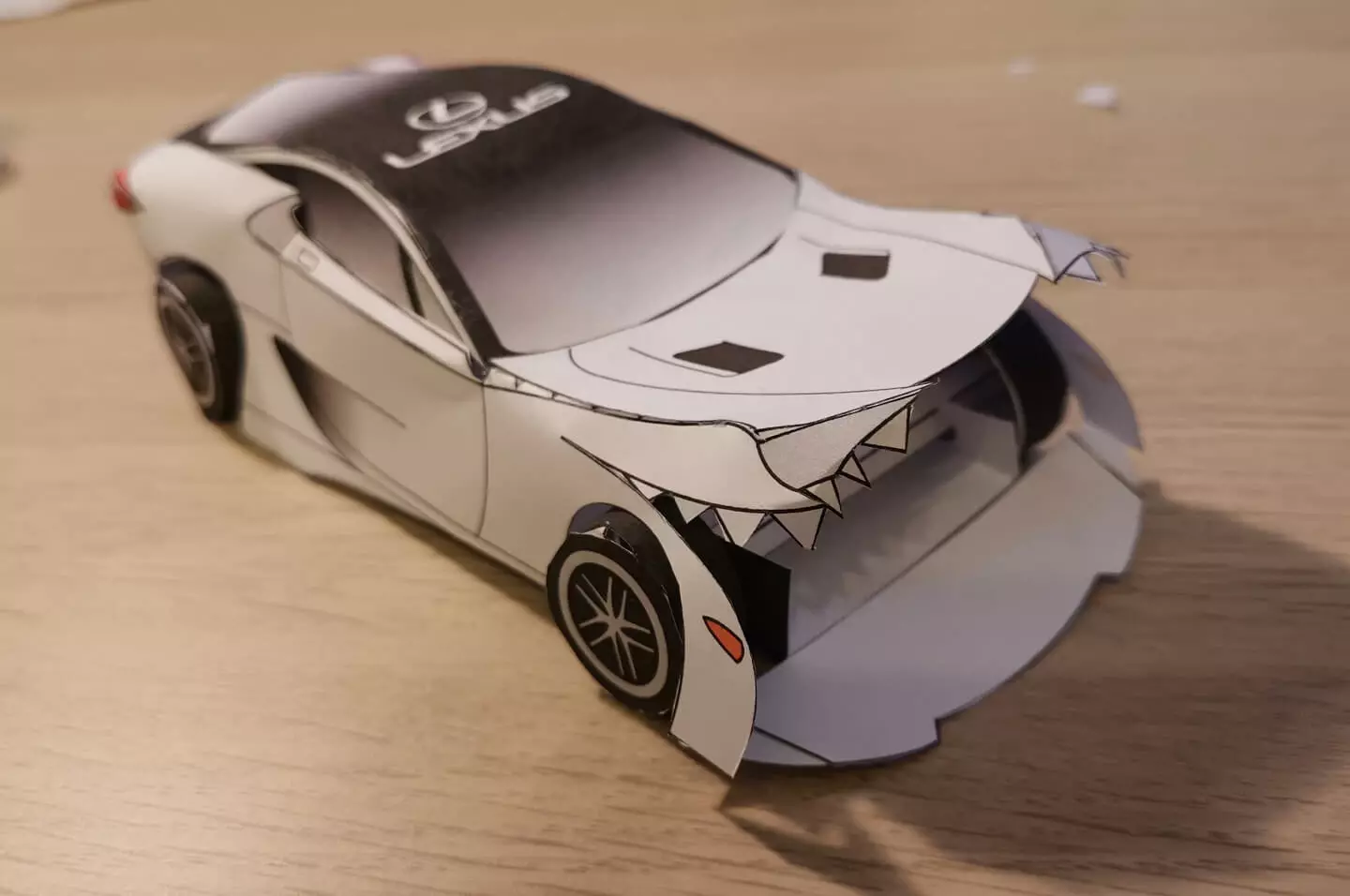 origami Lexus LFA