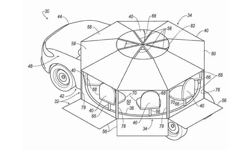 Ford - paten kabin bunder