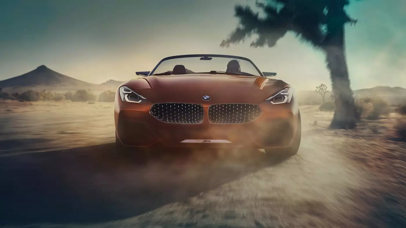 새로운 BMW Z4 컨셉의 첫 번째 이미지가 공개되었습니다. 9609_2