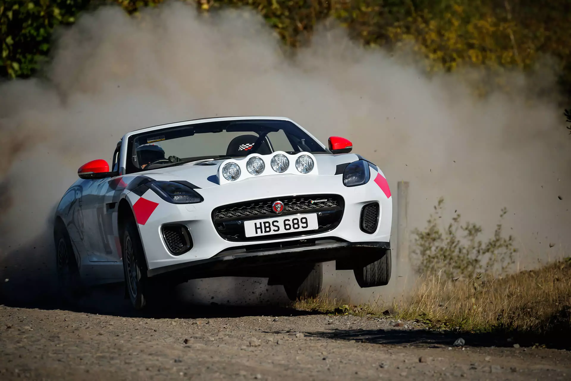 Jaguar F-Type rally