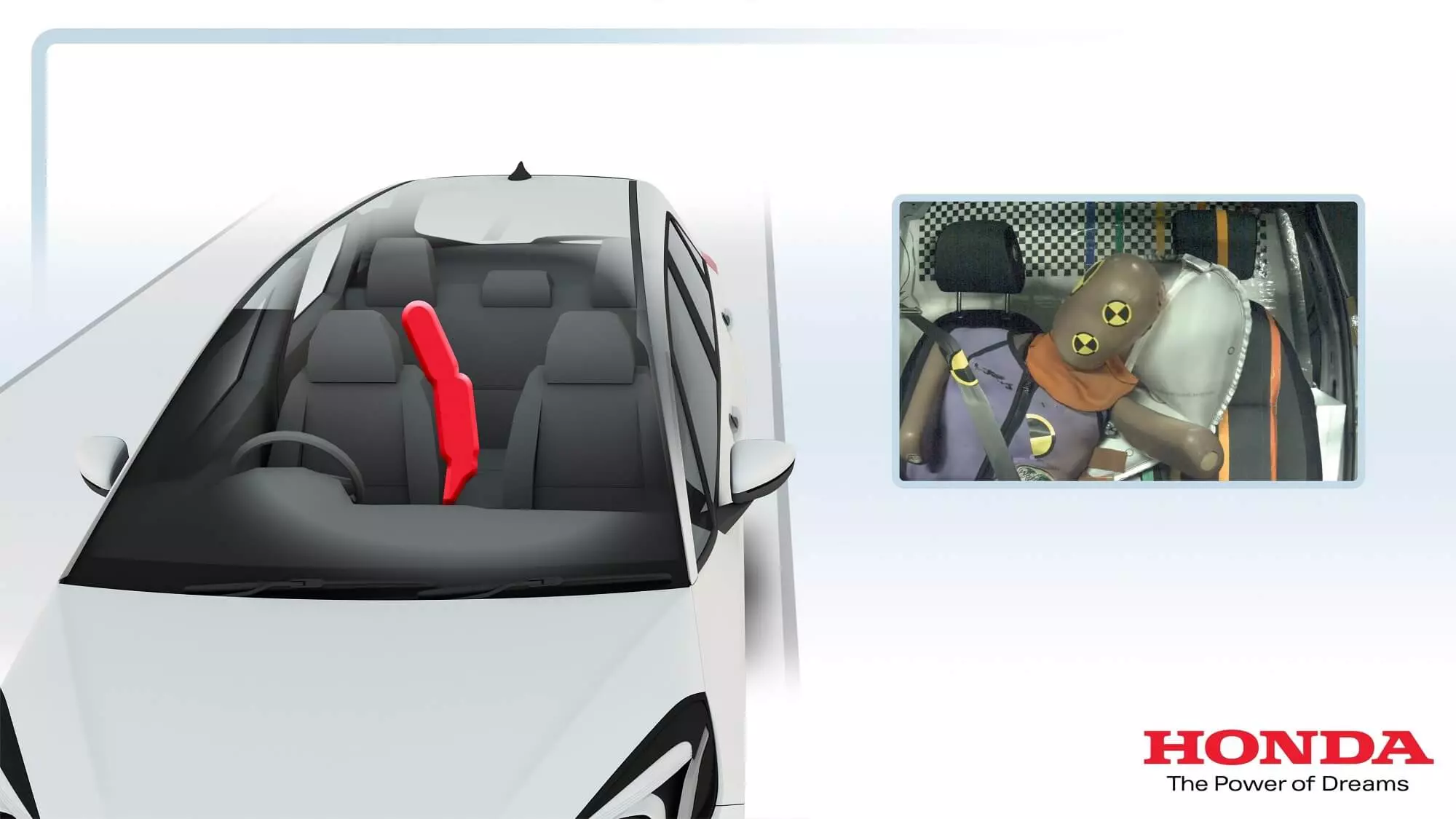 Predný centrálny airbag Honda Jazz